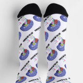 Noem me gewoon Cerebral Brain Anatomie Humor Sokken (Top)