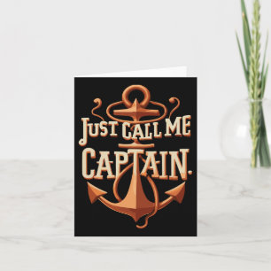 Noem me gewoon kapitein - boot - zeilen - ponton kaart