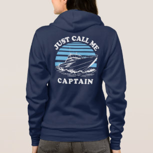 Noem me gewoon kapitein Offerte zeeman Hoodie
