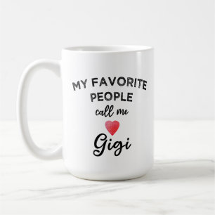 Noem me GIGI Moderne Oma Trendy Bijnamen Koffiemok