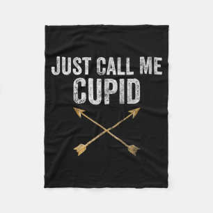 Noem Me Maar Cud Shirt Retro Pijl Valentijnsdag Fleece Deken