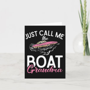 Noem Me Maar De Boot Oma Boot Oma Kaart