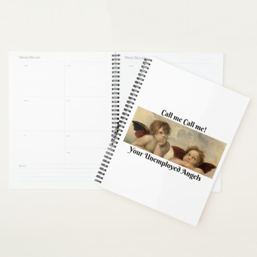 Noem me maar de witte planner. planner (Display)