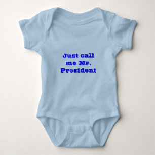 Noem me maar Mr. President. Romper