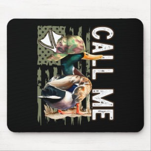 Noem me Mallard Duck Hunter Jacht Seizoen Schattig Muismat