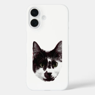 Noem Me Niet Schattig Kattengezicht iPhone 16 Hoesje