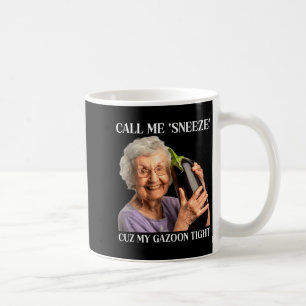 Noem me Niezen Omdat Mijn Gazoon Strakt Grappig Ve Koffiemok