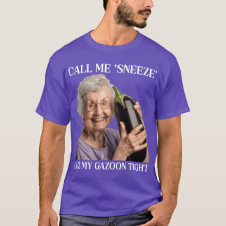 Noem me Niezen want mijn Gazoonight vintage T-shirt