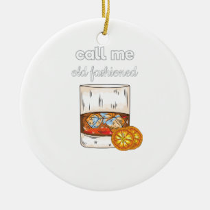 Noem me Oude Fashioned Keramisch Ornament