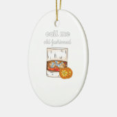 Noem me Oude Fashioned Keramisch Ornament (Links)