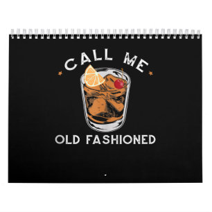 Noem me oude whiskey Drink cocktail Kalender