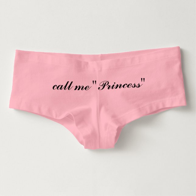 Noem me Princess Panties (Voorkant)