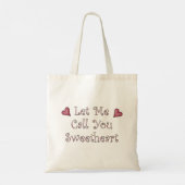 Noem me schatje tote bag (Achterkant)