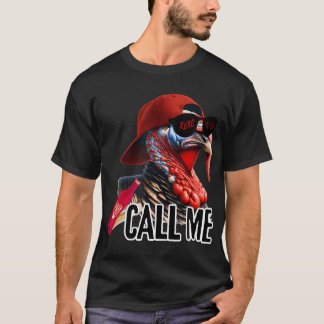 Noem me Turkije Jager Jacht Seizoen Schattige Turk T-shirt