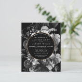 Noembrochure voor het huwelijk van zwarte en witte (Staand voorkant)
