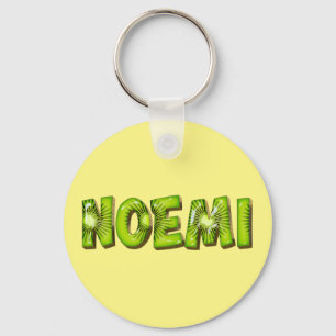 Noemi Name Kiwi Design Porte-clés