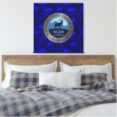 Nœud Alba Gu Brath sur Impression sur Toile de Cha (Insitu(Chambre))