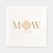 Nœud Celtique Couple Shamrock 2 Initial Monogramme (Recto)