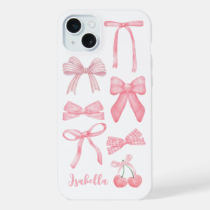Nœud Coquette Rose Tendance Féminine Esthétique Fé