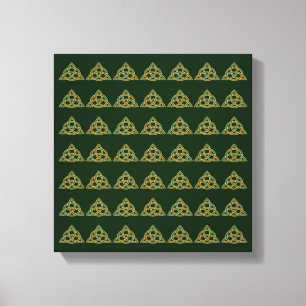 Nœud Trinity Toile Verte