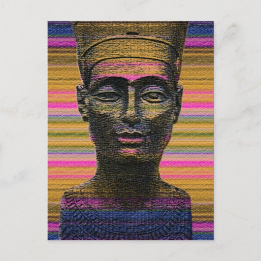 Nofretete Briefkaart (Voorkant)
