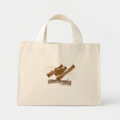 Nog Duizelig Heb Koffie Nodig Mini Tote Bag (Voorkant)