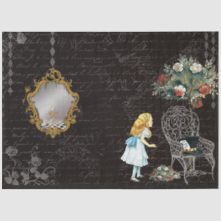 Nog een Alice in Wonderland-serie ontwerp 49 Tissuepapier