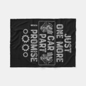 Nog één auto die ik beloof fleece deken (Voorkant (Horizontaal))