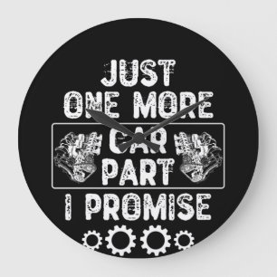 Nog één auto die ik beloof grote klok