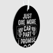 Nog één auto die ik beloof ornament (voorkant)