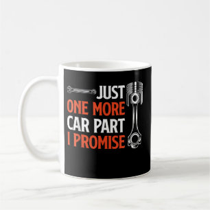 Nog één auto in mijn belofte - autoliefhebber koffiemok