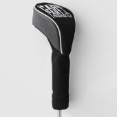 Nog één auto-onderdeel dat ik beloof: automerk golfheadcover (Schuin)