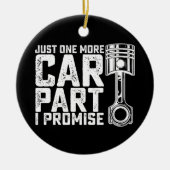 Nog één auto-onderdeel dat ik beloof: automerk keramisch ornament (Voorkant)