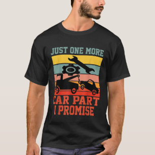Nog een auto-onderdeel Ik beloof auto Mecha T-shirt