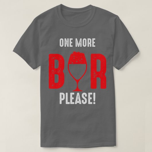 nog een biertje graag t-shirt (Design voorkant)