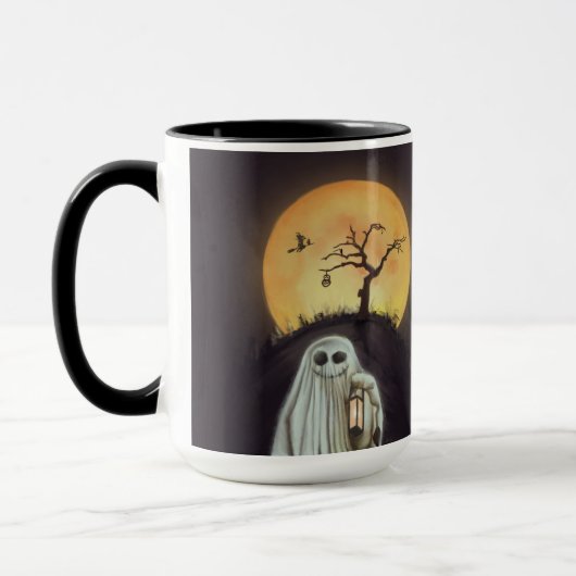 Nog een boog-tiful dag! Zwart handvat Mok (Links)