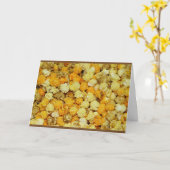 Nog een Corny Birthday-kaart. Kaart (Gele Bloem)