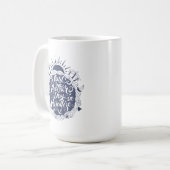 Nog een dag in het paradijs koffiemok (Voorkant links)