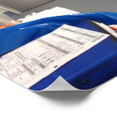 Nog een dag in het theaterposter poster (Hoek)