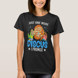 Nog één discusvis Aquarium Vissenhouden Grafisch T-shirt