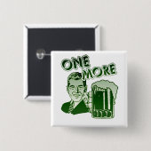 Nog een Drink Vierkante Button 5,1 Cm (Voorkant /achterkant)