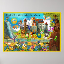 Nog een geweldige lezing - Literacy Poster