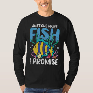 Nog één goudvis Aquariumliefhebber Aquaristiek Aqu T-shirt