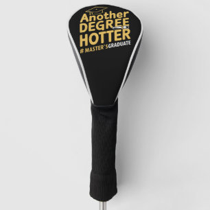 Nog een graad heter afstuderen met een masterdiplo golfheadcover