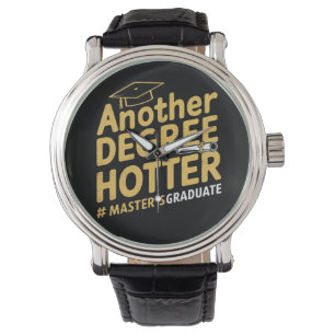 Nog een graad heter afstuderen met een masterdiplo horloge