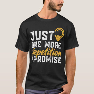 Nog een herhaling die ik u wil beloven: de deaf-tr t-shirt