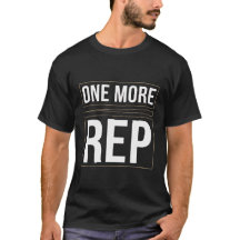 Nog één herhaling | Gym Motivatie Workout T-shirt