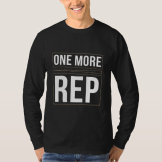 Nog één herhaling | Gym Motivatie Workout T-shirt