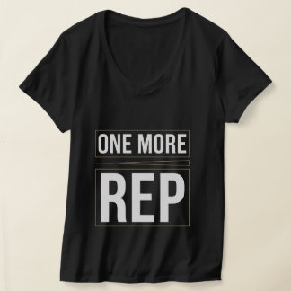 Nog één herhaling | Gym Motivatie Workout T-shirt