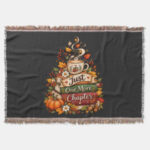 Nog één hoofdstuk - Cozy Fall Boekliefhebber Deken